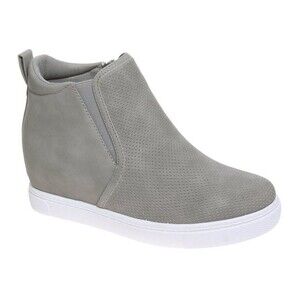 NWT Light Grey Wedge Sneakers - Size 11